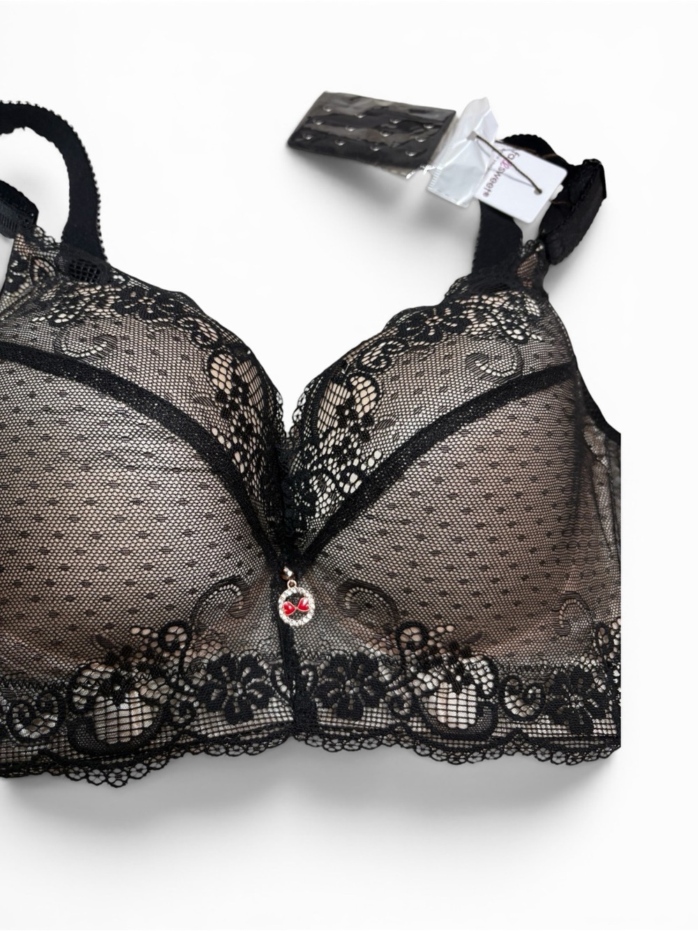 Women’s Black Lace Underwire Bra